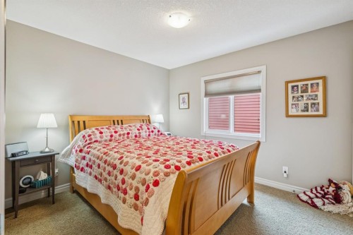 7 Cooperstown Place Sw, Airdrie, AB - Indoor Photo Showing Bedroom
