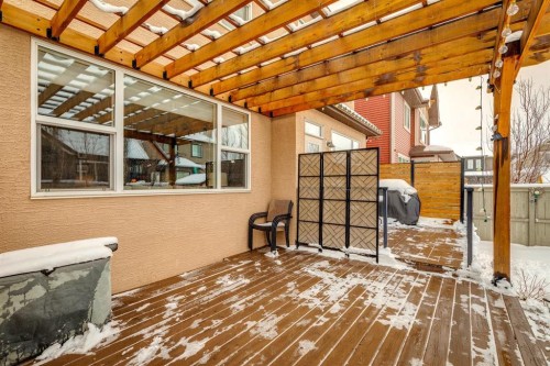 7 Cooperstown Place Sw, Airdrie, AB - Outdoor With Deck Patio Veranda With Exterior