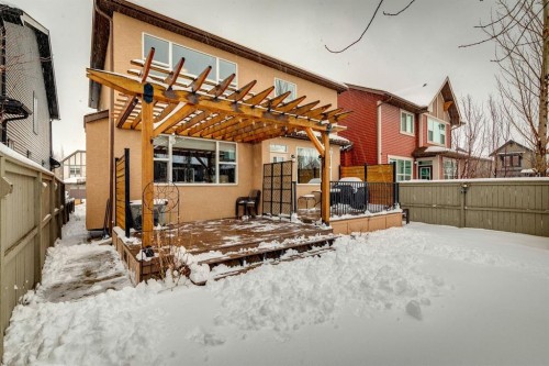 7 Cooperstown Place Sw, Airdrie, AB - Outdoor With Deck Patio Veranda With Exterior
