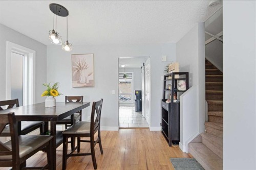 78 Martinview Crescent Ne, Calgary, AB - Indoor Photo Showing Dining Room