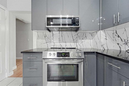 78 Martinview Crescent Ne, Calgary, AB - Indoor Photo Showing Kitchen With Upgraded Kitchen