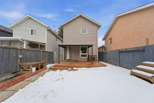 78 Martinview Crescent Ne, Calgary, AB - Outdoor With Deck Patio Veranda With Exterior