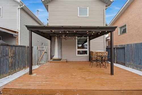 78 Martinview Crescent Ne, Calgary, AB - Outdoor With Deck Patio Veranda With Exterior