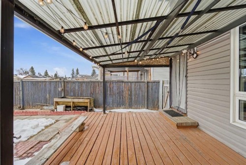 78 Martinview Crescent Ne, Calgary, AB - Outdoor With Deck Patio Veranda With Exterior
