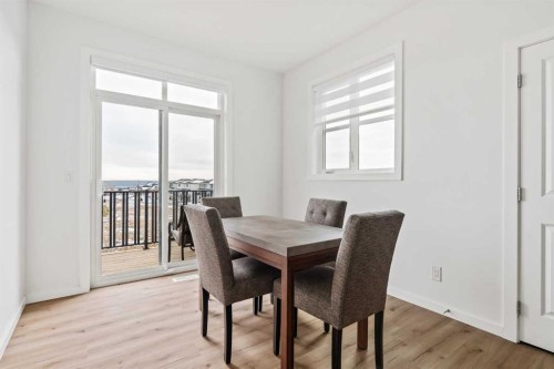 86 Spring Willow Close Sw, Calgary, AB - Indoor Photo Showing Dining Room