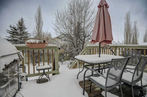 207 Crystalridge Place, Okotoks, AB - Outdoor With Deck Patio Veranda