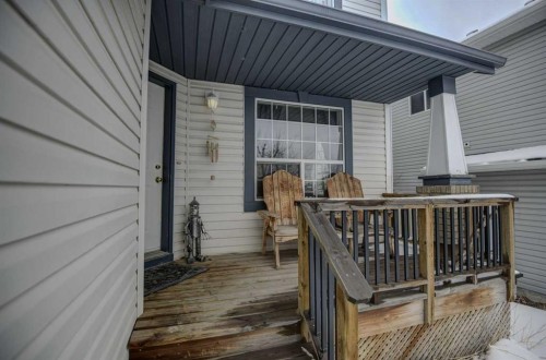 207 Crystalridge Place, Okotoks, AB - Outdoor With Deck Patio Veranda With Exterior