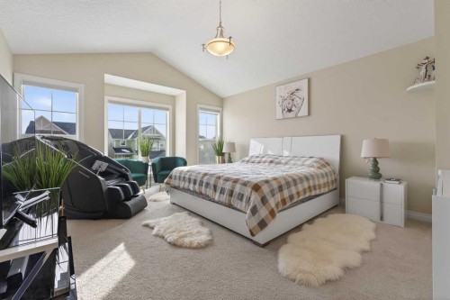 673 Marina Drive, Chestermere, AB - Indoor Photo Showing Bedroom