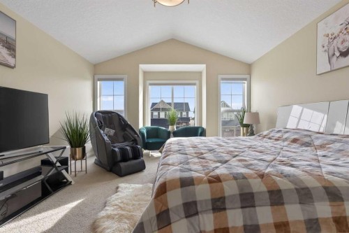 673 Marina Drive, Chestermere, AB - Indoor Photo Showing Bedroom