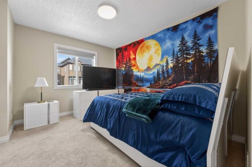 673 Marina Drive, Chestermere, AB - Indoor Photo Showing Bedroom