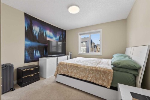 673 Marina Drive, Chestermere, AB - Indoor Photo Showing Bedroom
