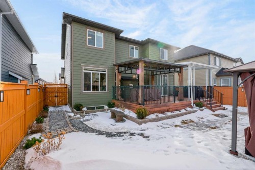 673 Marina Drive, Chestermere, AB - Outdoor With Deck Patio Veranda