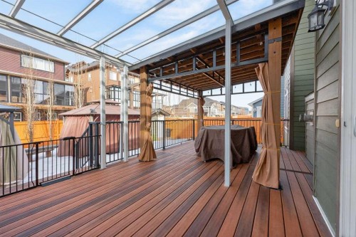 673 Marina Drive, Chestermere, AB - Outdoor With Deck Patio Veranda With Exterior