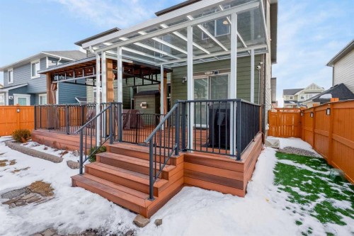 673 Marina Drive, Chestermere, AB - Outdoor With Deck Patio Veranda