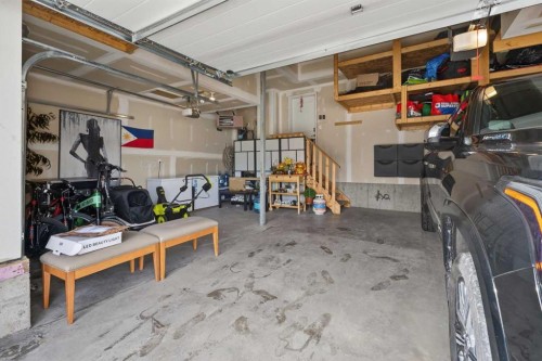 673 Marina Drive, Chestermere, AB - Indoor Photo Showing Garage