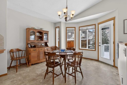 38 Tanner Close Se, Airdrie, AB - Indoor Photo Showing Dining Room