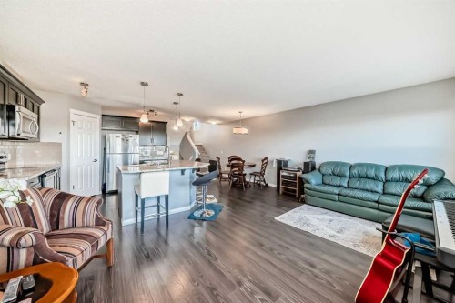 267 Auburn Meadows Place Se, Calgary, AB - Indoor Photo Showing Living Room