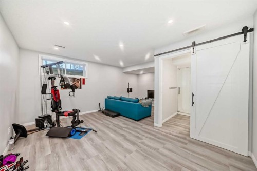 267 Auburn Meadows Place Se, Calgary, AB - Indoor Photo Showing Gym Room