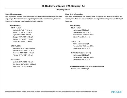 85 Cedarview Mews Sw, Calgary, AB - Other