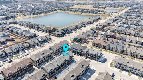 118 Legacy Path Se, Calgary, AB - Outdoor With Body Of Water With View