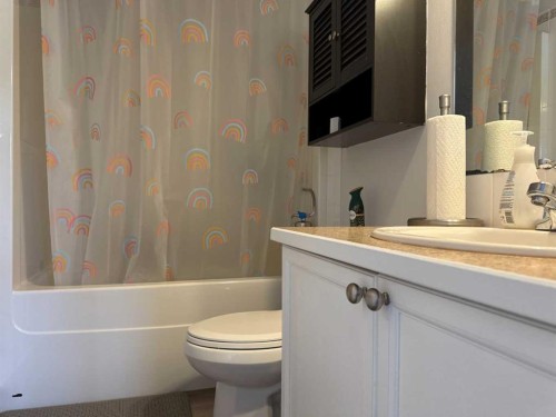 8-304 Ross Avenue, Cochrane, AB - Indoor Photo Showing Bathroom