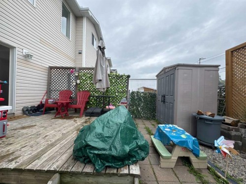 8-304 Ross Avenue, Cochrane, AB - Outdoor With Deck Patio Veranda With Exterior