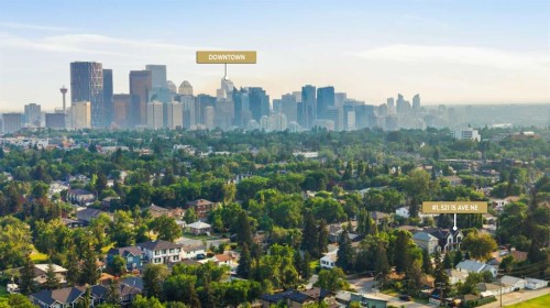 1-521 15 Avenue Ne, Calgary, AB - Outdoor With View