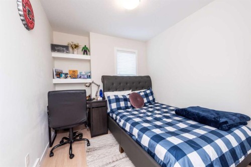 412-30 Cornerstone Manor Ne, Calgary, AB - Indoor Photo Showing Bedroom