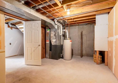 8 Castlepark Way Ne, Calgary, AB - Indoor Photo Showing Basement