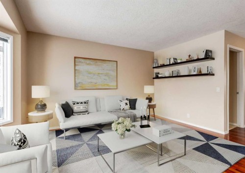 8 Castlepark Way Ne, Calgary, AB - Indoor Photo Showing Living Room