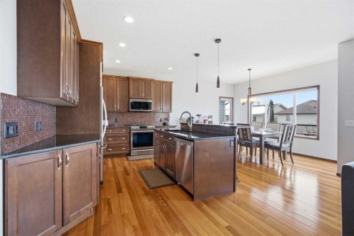 126 Pantego Way Nw, Calgary, AB - Indoor Photo Showing Kitchen With Stainless Steel Kitchen With Upgraded Kitchen