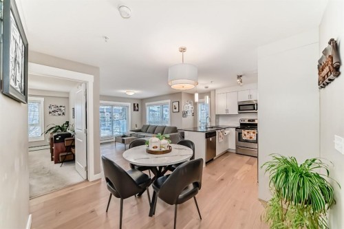 2312-240 Skyview Ranch Road Ne, Calgary, AB - Indoor Photo Showing Dining Room