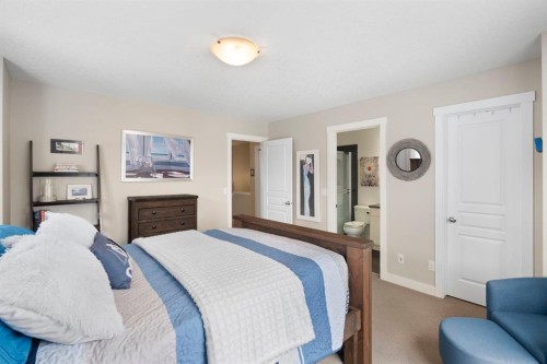 507 Cranford Walk Se, Calgary, AB - Indoor Photo Showing Bedroom