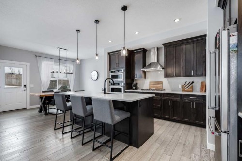 230 Nolanhurst Bay Nw, Calgary, AB - Indoor Photo Showing Kitchen With Stainless Steel Kitchen With Upgraded Kitchen