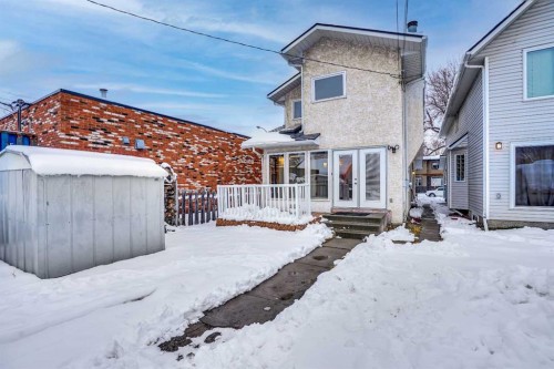 463 23 Avenue Nw, Calgary, AB - Outdoor With Deck Patio Veranda