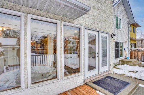 463 23 Avenue Nw, Calgary, AB - Outdoor With Deck Patio Veranda With Exterior