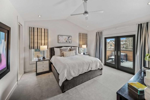 23 Spring Willow Way Sw, Calgary, AB - Indoor Photo Showing Bedroom