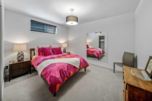 23 Spring Willow Way Sw, Calgary, AB - Indoor Photo Showing Bedroom