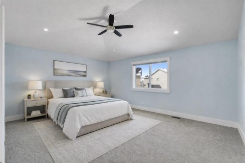 272 Aspenmere Way, Chestermere, AB - Indoor Photo Showing Bedroom