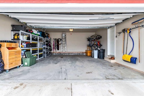 79 Tucker Circle, Okotoks, AB - Indoor Photo Showing Garage