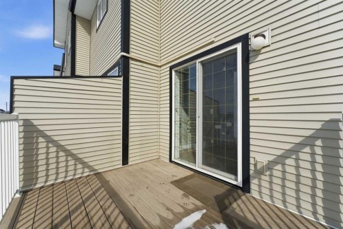 1-12 Silver Creek Boulevard Nw, Airdrie, AB - Outdoor With Deck Patio Veranda With Exterior