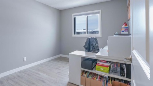 62 Corner Meadows Common Ne, Calgary, AB - Indoor Photo Showing Office
