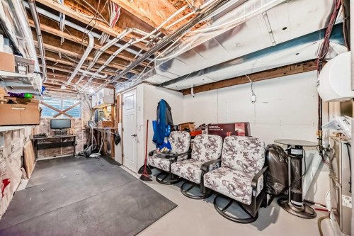 322 Reunion Green Nw, Airdrie, AB - Indoor Photo Showing Basement