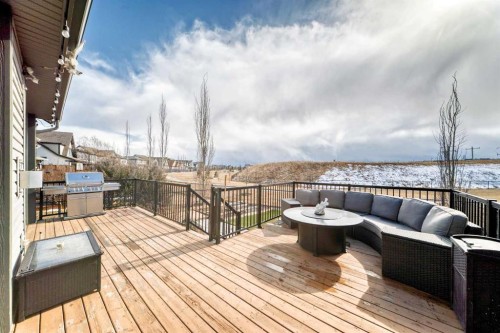 322 Reunion Green Nw, Airdrie, AB - Outdoor With Deck Patio Veranda With Exterior