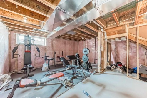 948 West Lakeview Drive, Chestermere, AB - Indoor Photo Showing Gym Room