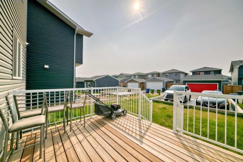 948 West Lakeview Drive, Chestermere, AB - Outdoor With Deck Patio Veranda With Exterior