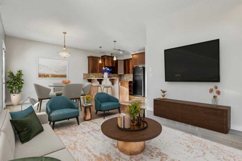 420 Ranch Ridge Meadow, Strathmore, AB - Indoor Photo Showing Living Room
