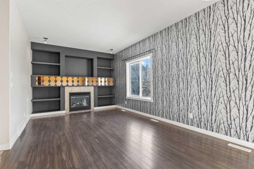420 Ranch Ridge Meadow, Strathmore, AB - Indoor With Fireplace