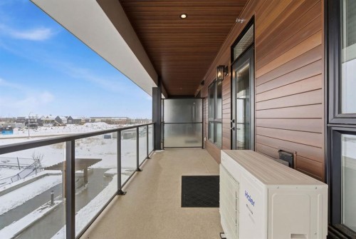 7306-1802 Mahogany Boulevard Se, Calgary, AB - Outdoor With Balcony With Exterior