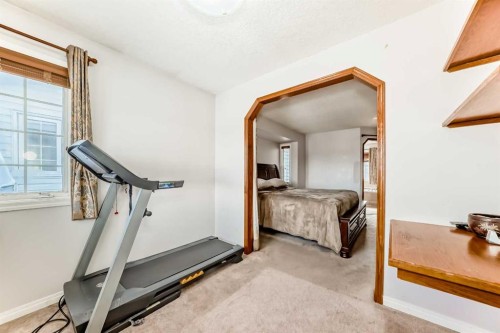 207 Eldorado Close Ne, Calgary, AB - Indoor Photo Showing Gym Room